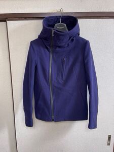 【良品】 KAZUYUKI KUMAGAI ATTACHMENT カズユキクマガイアタッチメント MELTON HOODED BLOUSON メントンフーデッドブルゾン ジャケット 