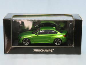 ★☆MINICHANPS 410 026107 BMW M2 Coupe 2016 Green metallic☆★