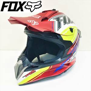 fox racing/ヘルメット/オフロード/マルチ/バイク/オートバイ用品/モトクロス/フォックス/レーシング/シールド無し/装備/フルフェイス