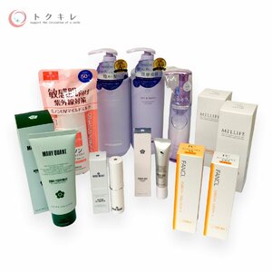 ♪1円スタート送料無料 コスメ 化粧品 大量11点セット MARY QUANT (マリークヮント) ファンケル アンバーブルーム メリフ ミノン プレイズ