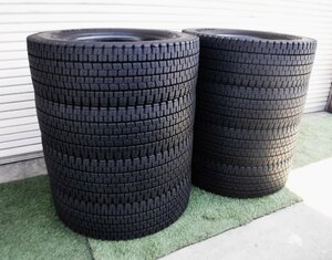 ★245/70R19.5 136/134J ダンロップ SP001 残溝最大12mm☆倉庫保管品☆グレート,レンジャー等に【引き取り大歓迎】激安8本セット価格_A393