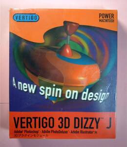 【890】 4946222608012 Photoshop illustratorプラグイン Vertigo 3D Dizzy J 新品 イメージ 画像 合成 イラストレータ フォトショップ用