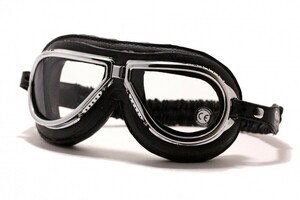 CLIMAX　GOGGLES 500〈クライマックスゴーグル 500) クリアー　マン島TT カフェレーサー ロッカーズ　 ミッレミリア　送料無料