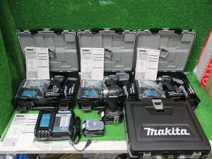 【makita/マキタ】TD173DRGXB 18V インパクトドライバー フルセット 4セットまとめ 0679