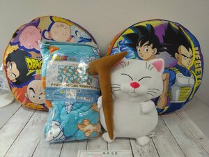 K) ぬいぐるみ 《未開封品あり》ドラゴンボール DRAGONBALL ぬいぐるみ クッション ブランケット 4点 4A5E 【大型】