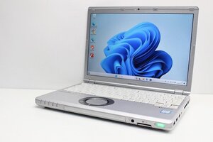 1円スタート ノートパソコン Windows11 WPS office搭載 Panasonic レッツノート CF-SZ6 第7世代 Core i5 SSD256GB メモリ8GB カメラ