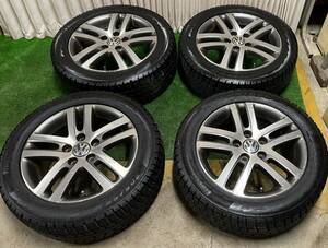 VW 純正 RONAL 16×6.5J OFF50 5穴PCD112 PIRELLI 205/55/R16 4本セット