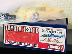 激レア！1/24 スタジオ27 トヨタ TS010 カシオ ル・マン 1992 レジンキット 検 MFH 84 88 90 91C 92 TS020 787 C9 C11 905 XJR R91 956 962