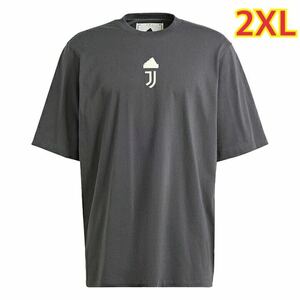 ユベントス 23/24 LS オーバーサイズTシャツ(グレー)サイズ 2XL