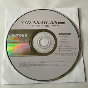 ◎(506-12) BUFFALO SSD-NS/MC400ユーティリティCD Ver.1.00 for Windows Buffalo Tools 中古