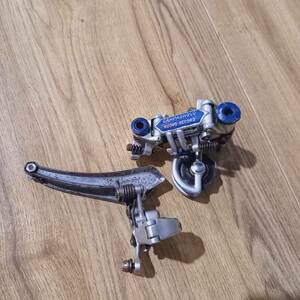 24c/800400-3/102-4/YY3000/自転車用品 CAMPAGNOLO カンパニョーロ NUOVO RECORD ヌーボレコード 変速 フロントディレイラー