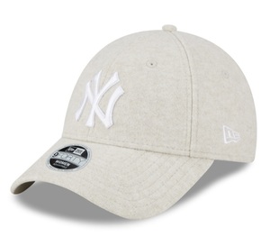 NY ヤンキース MLB ★ New Era フリース ベージュ系 キャップ A