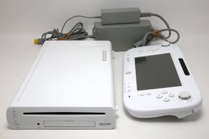 【良品】任天堂 Nintendo Wii U スーパーマリオメーカー セット シロ 32GB ＃56995704