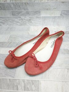 ◇ Repetto レペット バレエシューズ サイズ35 レッド レディース P