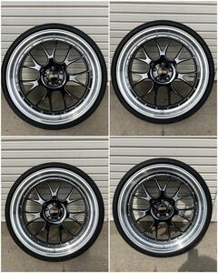 超希少 特注サイズ BBS LM-R 20周年 限定 アニバーサリー ブラックミラー 9j +28 10j +34 114.3 5穴 21インチ 4本 アルファード等 20th