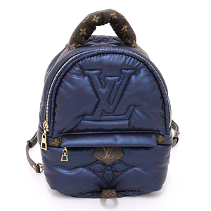 ルイ・ヴィトン Louis Vuitton パームスプリングス バックパック MINI リュック M21060 ネイビー ゴールド金具 未使用品