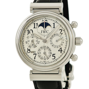 【3年保証】 IWC ダ ヴィンチ パーペチュアルカレンダー クロノグラフ IW375803 永久カレンダー ムーンフェイズ 自動巻き メンズ 腕時計