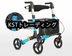 人気推薦 手押し車 歩行器 高齢者 屋外 老人 座れる 折りたたみ 車椅子 ブレーキ 軽量 介護 歩行補助具 買い物カート