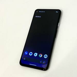 【中古】SIMフリー Google Pixel 4a 5G ジャストブラック ≪Softbank版(SIMロック解除済み),判定○,G025H≫