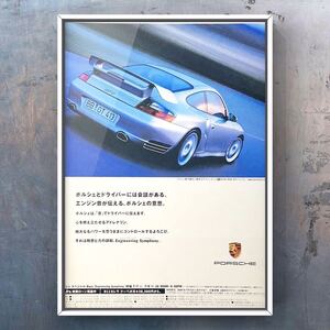 当時物 ポルシェ 911 GT2 広告 / 996 ポスター カタログ 旧車 部品 パーツ ホイール マフラー 中古 カスタム ミニカー 車 純正 gt3 rs s