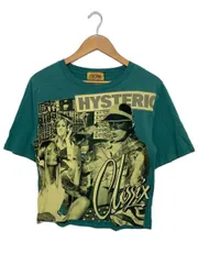 HYSTERIC GLAMOUR Tシャツ FREE コットン グリーン 01221CT01