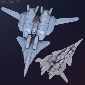 1/144 レギオストレッド　（エータ） 3Dプリント Legioss TLEAD 未組立 宇宙船 宇宙戦闘機 Spacecraft Space Ship Space Fighter SF