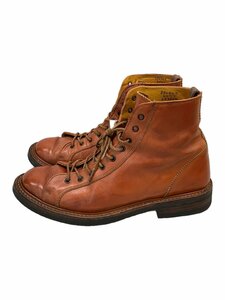 Tricker’s◆モンキーブーツ/レースアップブーツ/UK8.5/BRW/レザー/6077//