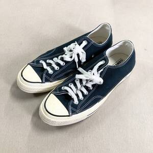 ★ CONVERSE コンバース スニーカー チャックテイラー CT70 オールスター ローカット ブラック UK8.5 27cm メンズ 0.8kg