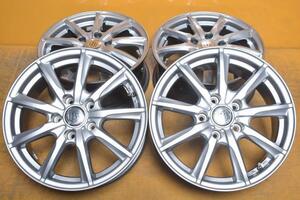 240426501247210　BRANDLELINE　16×6.5J　+38　5穴　PCD114.3　ハブ径73mm　テーパー　4本セット