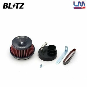 BLITZ ブリッツ サスパワー コアタイプLM レッド エアクリーナー ワゴンR CT21S CV21S H7.2～H10.10 F6A ターボ 59183