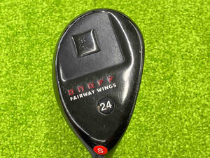 グローブライド ONOFF FAIRWAY WINGS 2014 ユーティリティ24° N.S.PRO MODUS3 TOUR105 フレックスS ヘッドカバーなし 付属品なし