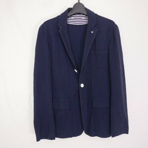 SOPHNET. ソフネット 3 BUTTON UNCONSTRUCTED JACKET メンズ ３ボタン 鹿の子 テーラードジャケット 紺NAVY M SOPH-120059