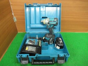 ♪　充電式インパクトレンチ　TW281DRMX　マキタ　makita　バッテリー×2個・充電器×1個・ケース付き 中古品 展示品 成田店 nn3772