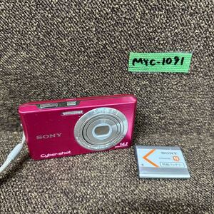 MYC-1091 激安 デジタルカメラ デジカメ SONY Cyber-Shot DSC-W610 動作未確認 現状品 同梱不可