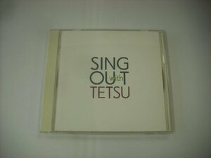 ■ CD きたがわてつ / SING OUT with TETSU 国内盤 株式会社音楽センター CCD772 ◇r60209