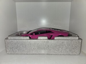 AUTOart 1/18 ランボルギーニ アヴェンタドール LP700-4 (ピンク）　Aa　オートアート