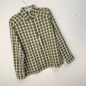 マウジー WESTERN YOKE CHECK シャツ