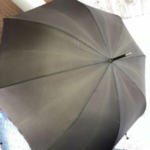 1円スタート 極希少 LOUIS VUITTON ルイヴィトン モノグラム 傘 雨 umbrella 日傘 雨傘 晴雨兼用 ブラウン ロング 長傘 メンズ レディース