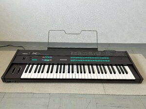 【１円スタート】YAMAHA ヤマハ DX7 シンセサイザー ハードケース付 通電確認済み 現状品