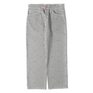 KENZO ケンゾー パンツ サイズ:30 23SS NIGO デジタルローズ柄 ヒッコリーストライプ パンツ (KENZO Pixel striped denim workwear pants)