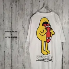 OPEN MINDED WGGW ツチヤショウブ Tシャツ SK8 ホワイト M