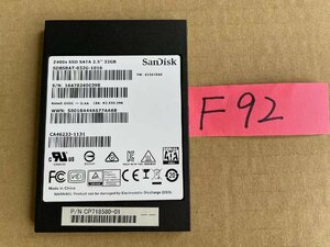 送料無料 SANDISK SSD SD8SBAT-032G-1016 SSD 32GB SATA SSD32GB 使用時間0H★F92