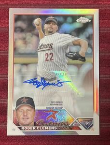 topps 2023 ロジャー クレメンスRoger Clemens 直筆サインカード Chrome Update Legend Auto 50枚限定