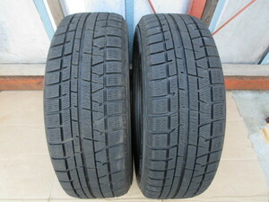 冬1216 ヨコハマ ice GUARD iG50 PLUS 215/60R16 95Q スタッドレス 中古 2本 ♪ YOKOHAMA アイスガード ファイブ プラス