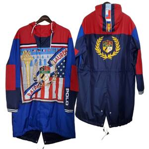 新品　極レア　日本未発売　タグ付き　RALPH LAUREN　ラルフローレン　Marsh Parka Jacket Coat　Olympic Crest　Chariots Of Fire　フード