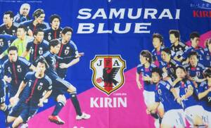 ★未使用の品★【 　KIRIN　JFA 2012/2/29　代表戦 ＆ 2011/8/19 なでしこ　先発メンバー　バナー　1点　 】★最安送料185円で発送可！　