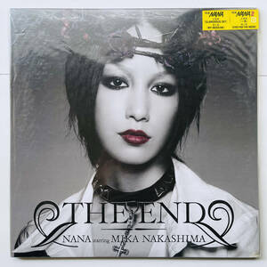 貴重 レコード2枚組〔 中島美嘉 - THE END NANA starring Mika Nakashima 〕盤質良好 / ナナ / 矢沢あい GLAY グレイ SID VICIOUS