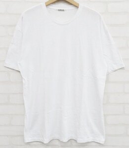 7T3628■クリックポスト対応■AURALEE A00T01ST SEAMLESS CREW NECK TEE オーラリー シームレスクルーネックTシャツ