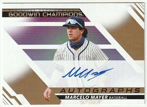 2022 UPPER DECK GOODWIN CHAMPIONS HORIZONTAL Marcelo Mayer PROSPECT RC AUTO