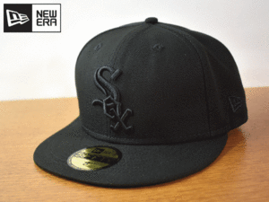 K99《未使用品》NEW ERA ニューエラ 59FIFTY【8 - 63,5cm】MLB CHICAGO WHITE SOX ホワイトソックス フラット 帽子 キャップ USモデル